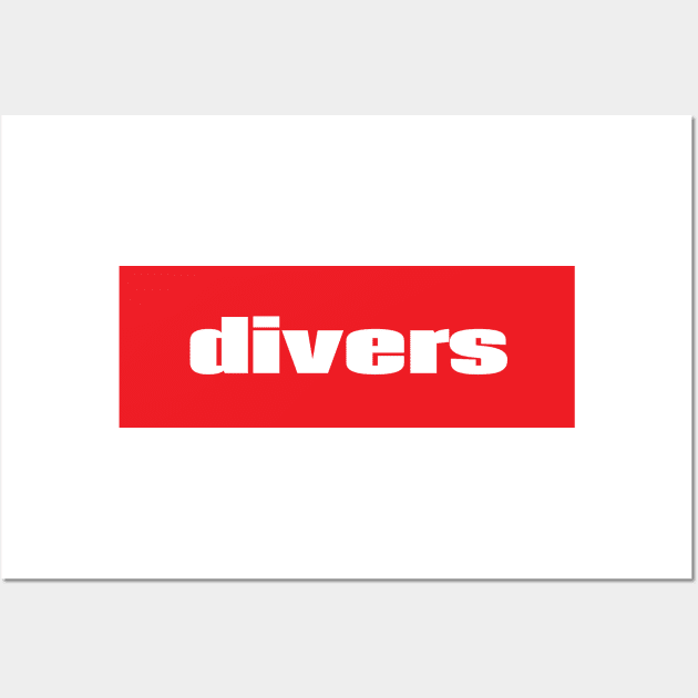 Divers Wall Art by ProjectX23Red